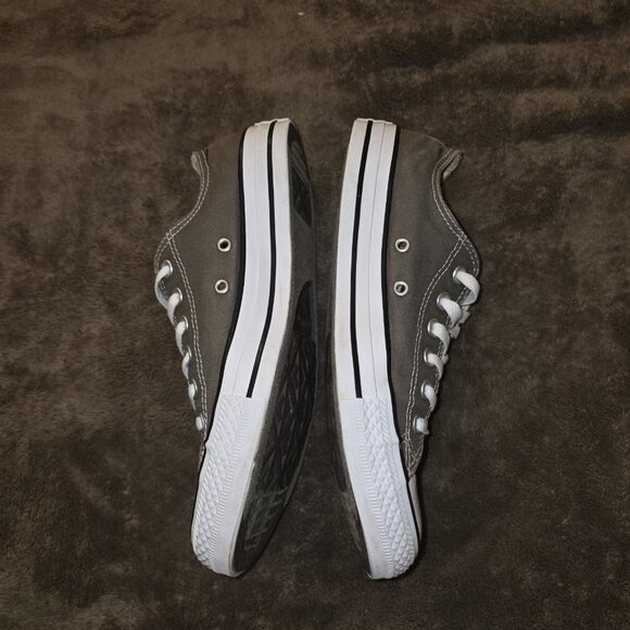 Converse Chuck Taylor All Star Low Top Charcoal Canvas Women’s 9 Classic Sneaker - Picture 10 of 11